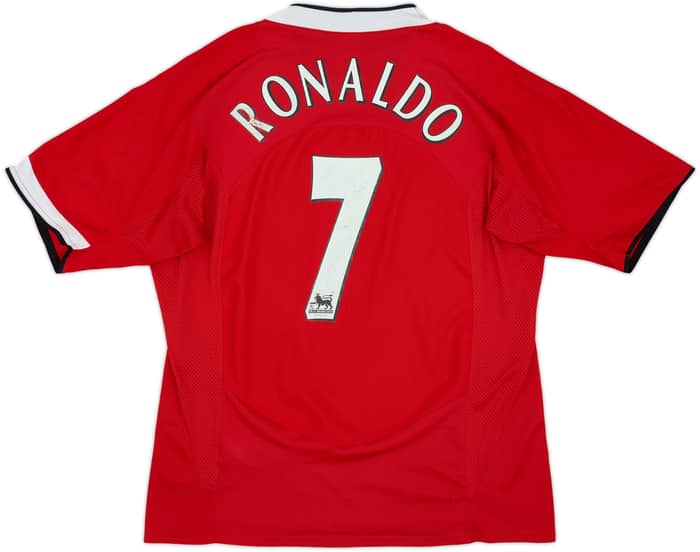 2004-06 Manchester United Home Shirt Ronaldo #7 - 6/10 - (L)