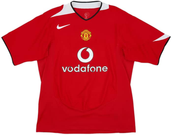 2004-06 Manchester United Home Shirt Ronaldo #7 - 6/10 - (L)