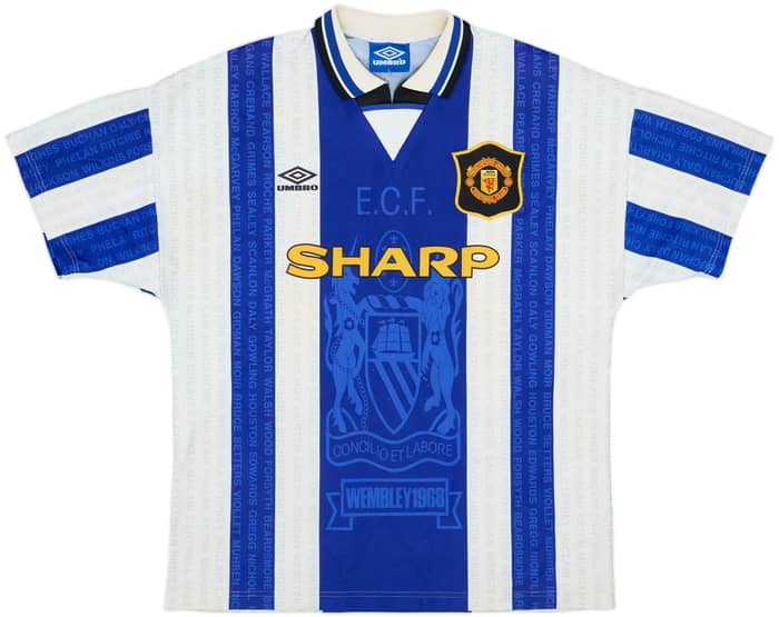 1994-96 Manchester United Third Shirt Beckham #24 - 6/10 - (L)