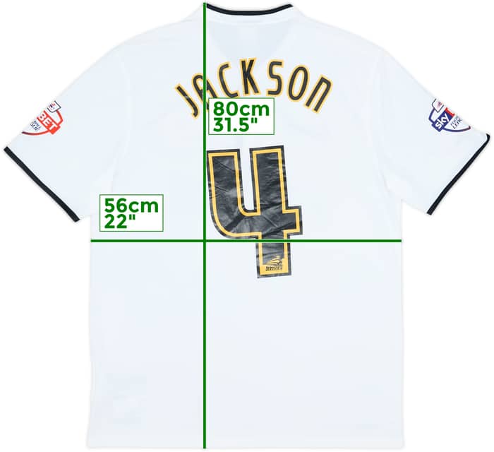 2013-14 Charlton Away Shirt Jackson #4 - 7/10 - (L)