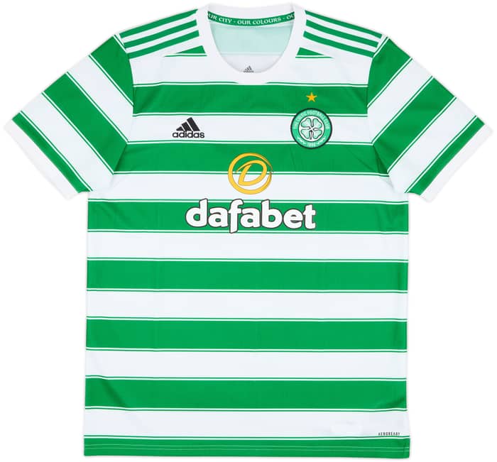 2021-22 Celtic Home Shirt - 10/10 - (L)