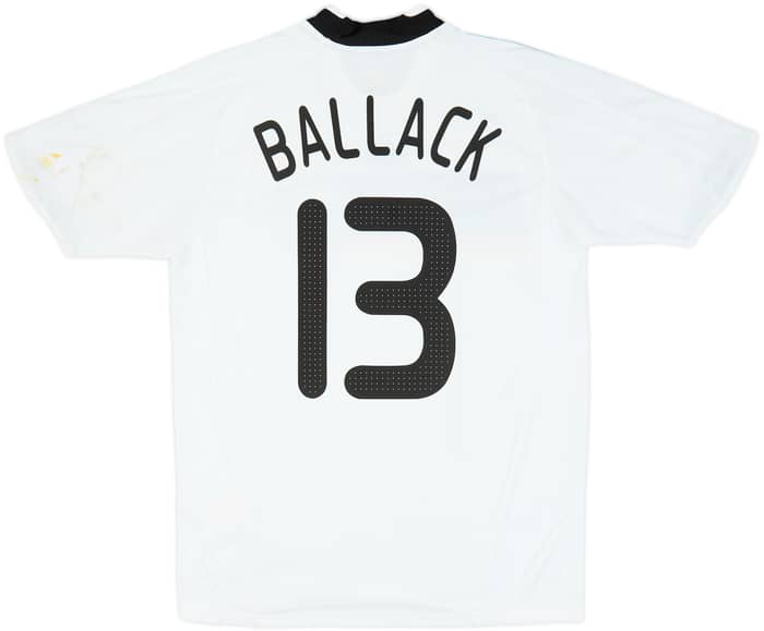 2008-09 Germany Home Shirt Ballack #13 - 6/10 - (M)