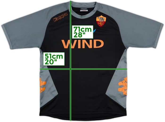 2012-13 Roma Kappa Training Shirt - 5/10 - (L)