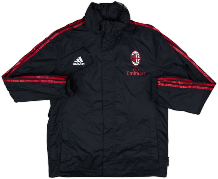 2012-13 AC Milan adidas Hooded Rain Jacket - 5/10 - (L)