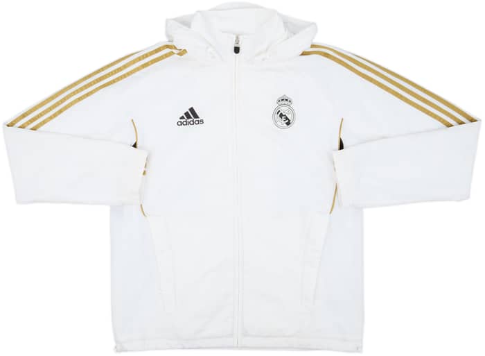 2011-12 Real Madrid adidas Hooded Track Jacket - 8/10 - (M)
