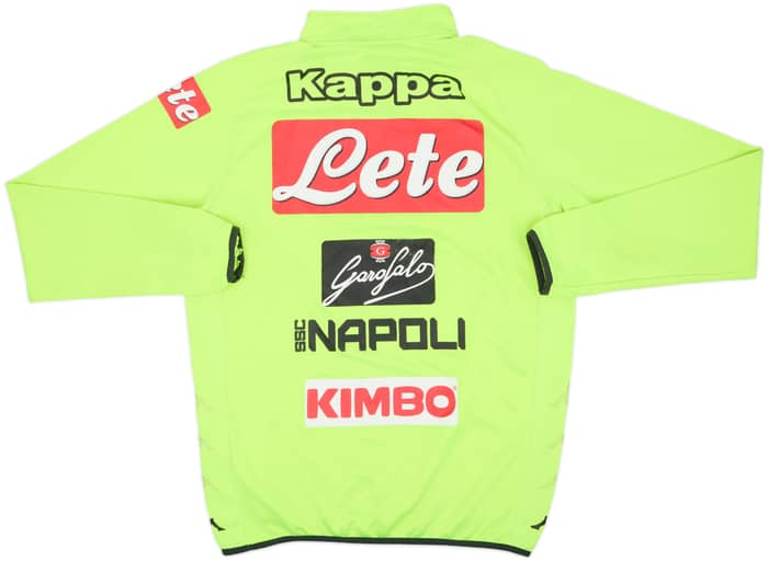 2018-19 Napoli Kappa 1/4 Zip Training Top - 8/10 - (XL)