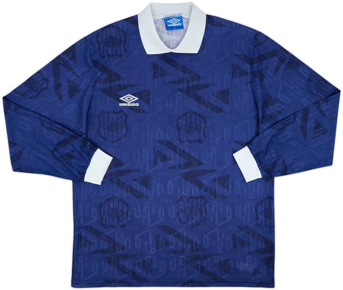 1990s Umbro Template L/S Shirt #8 - 7/10 - (XL)