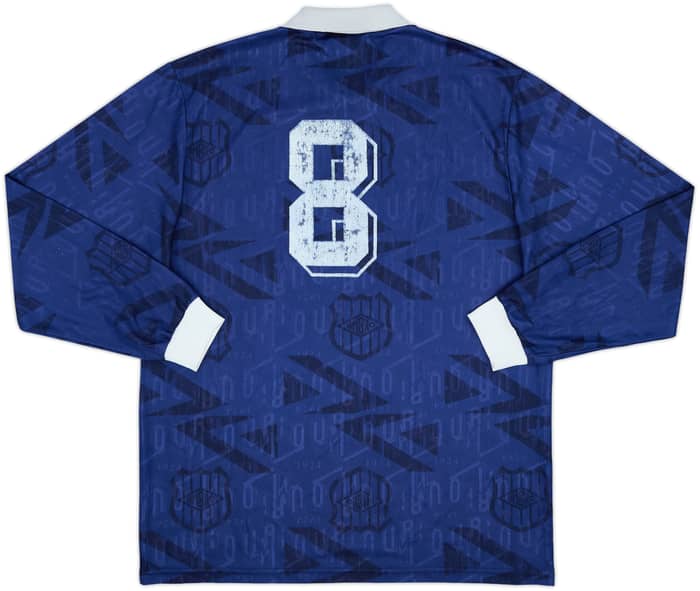 1990s Umbro Template L/S Shirt #8 - 7/10 - (XL)