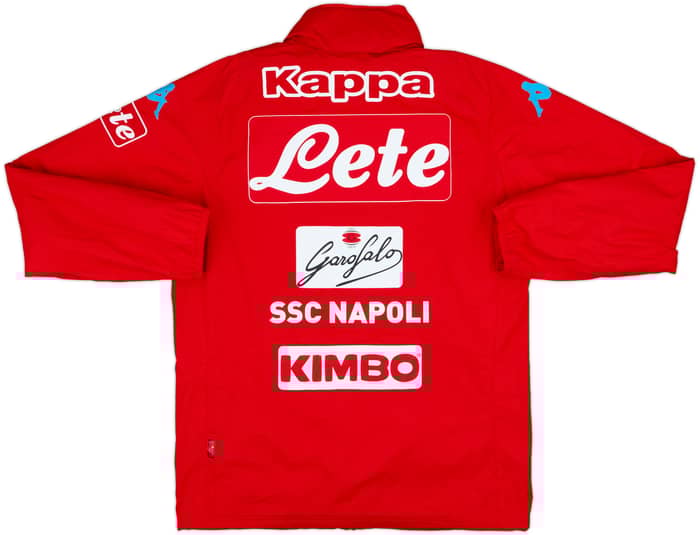 2016-17 Napoli Kappa Hooded Rain Jacket - 10/10 - (L)
