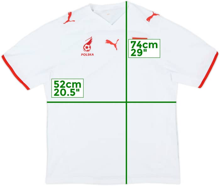 2008 Poland Home Shirt - 8/10 - (L)
