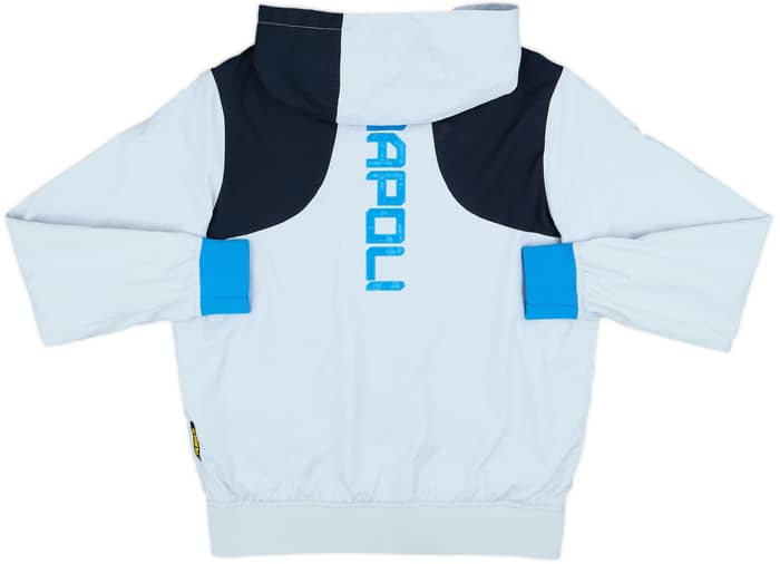 2018-19 Napoli Kappa Hooded Track Jacket - 7/10 - (YXXL)