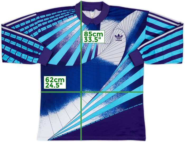 1990s adidas GK Template Shirt (Soviet Union) #12 - 7/10 - (XXL)