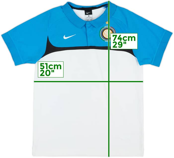2010-11 Inter Milan Nike Polo Shirt - 6/10 - (M)