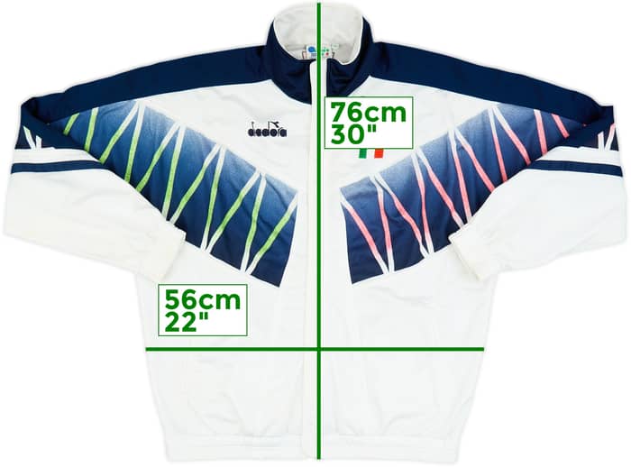 1994 Italy Diadora Track Jacket - 7/10 - (M)