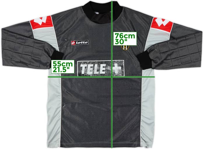 2000-01 Juventus GK Shirt - 5/10 - (L)