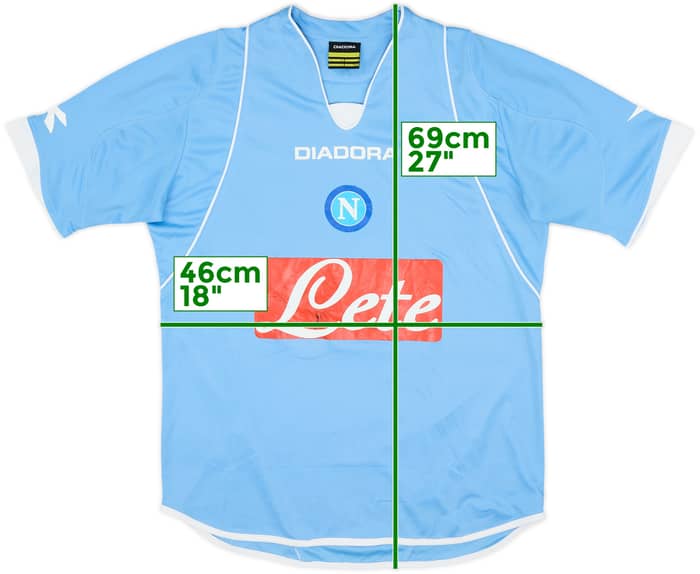 2007-08 Napoli Home Shirt - 5/10 - (S)