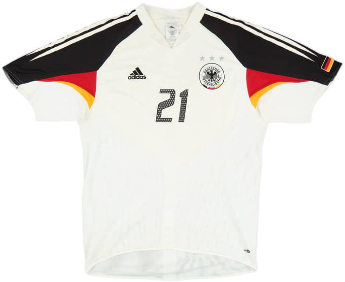 2004-05 Germany Home Shirt Lahm #21 - 4/10 - (L)