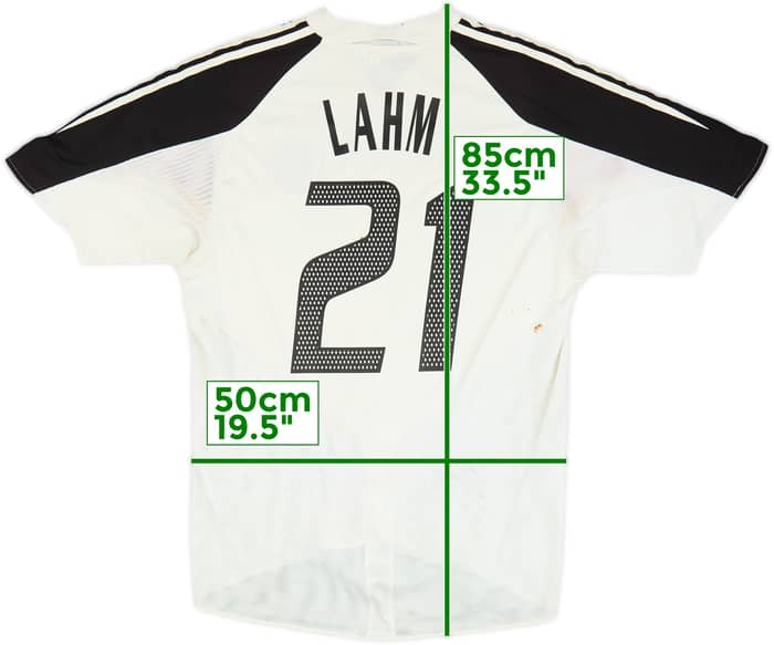 2004-05 Germany Home Shirt Lahm #21 - 4/10 - (L)