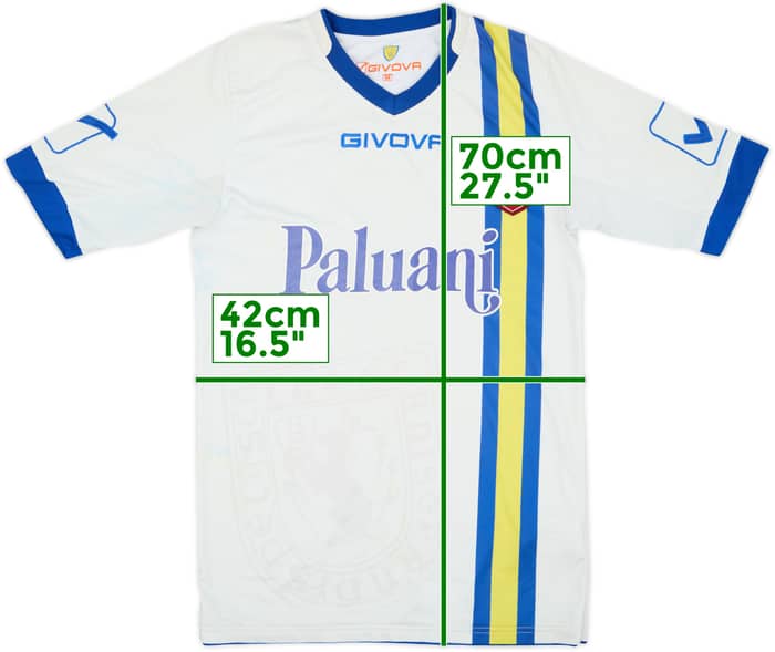 2011-12 Chievo Verona Away Shirt #16 - 5/10 - (M)