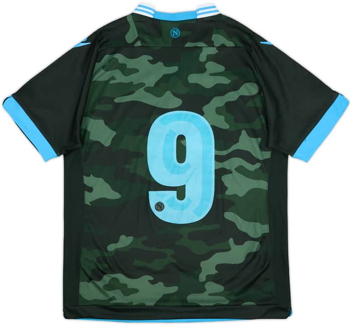 2013-14 Napoli Away Shirt #9 - 4/10 - (XL.Boys)
