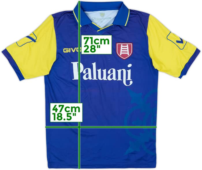 2010-11 Chievo Verona Third Shirt #16 - 6/10 - (M)