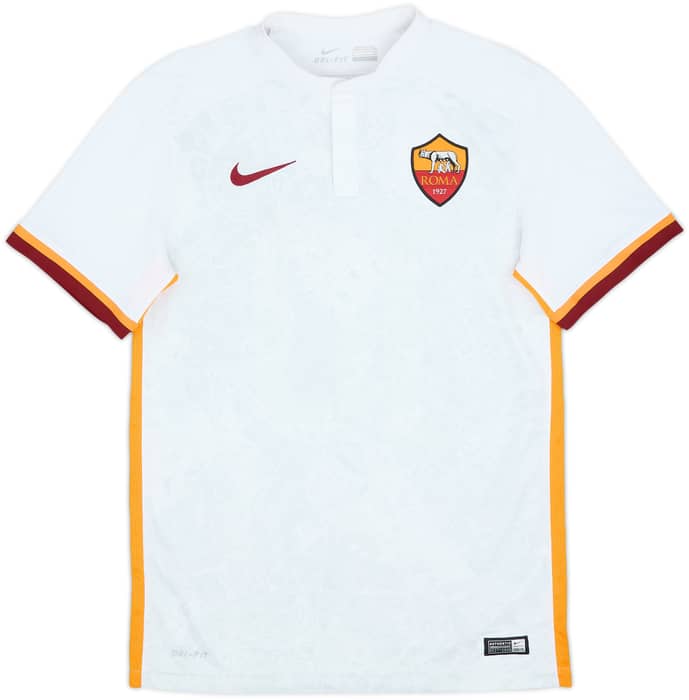 2015-16 Roma Away Shirt Totti #10 - 6/10 - (S)