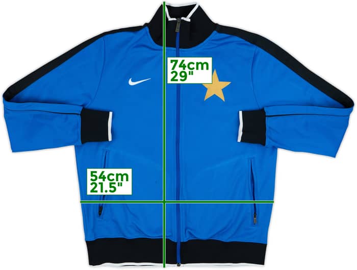 2010-11 Inter Milan Nike Track Jacket - 8/10 - (L)