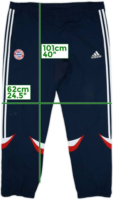 2007-08 Bayern Munich adidas Track Pants/Bottoms - 3/10 - (XXL)