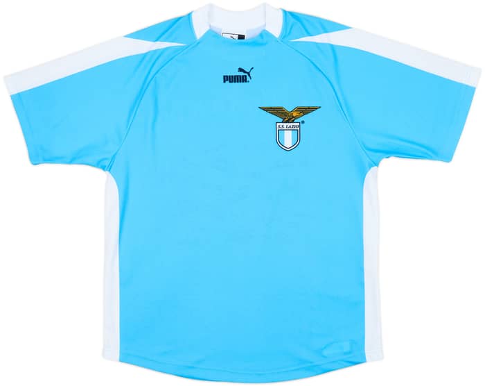2003-04 Lazio 'Signed' Basic Home Shirt - 8/10 - (M)