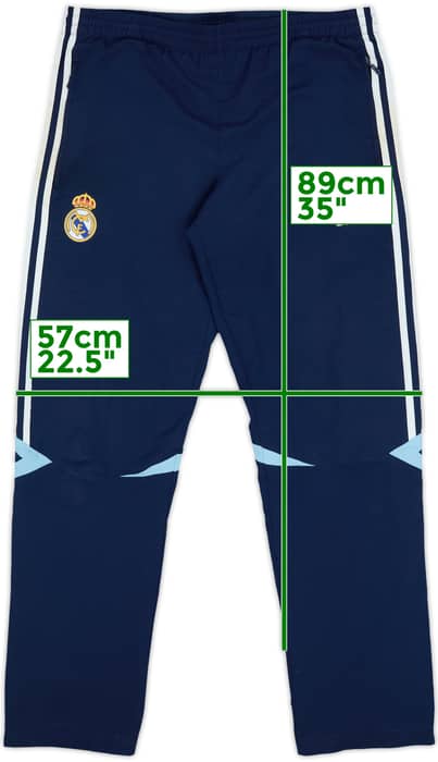 2008-09 Real Madrid adidas Track Pants/Bottoms - 4/10 - (S)