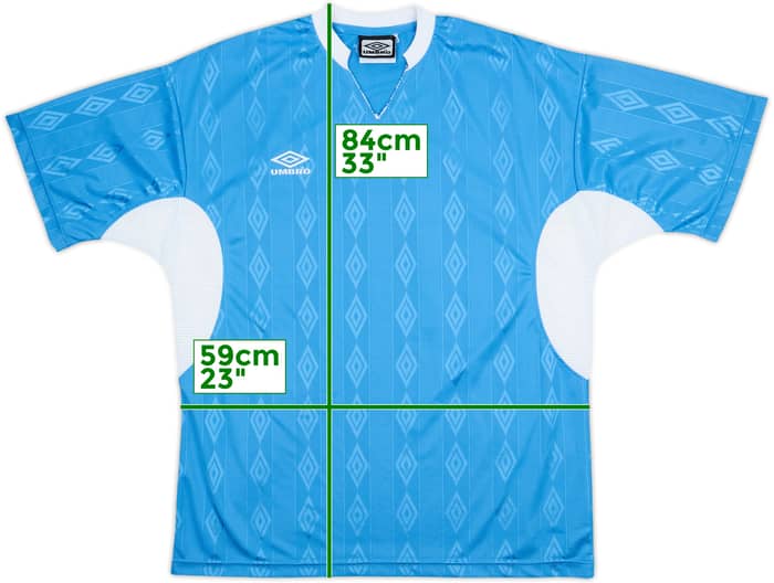 1990s Umbro Template Shirt #15 - 3/10 - (XL)