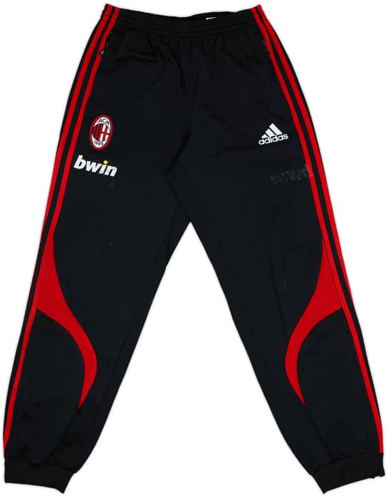 2006-07 AC Milan adidas Track Pants/Bottoms - 5/10 - (XL.Boys)