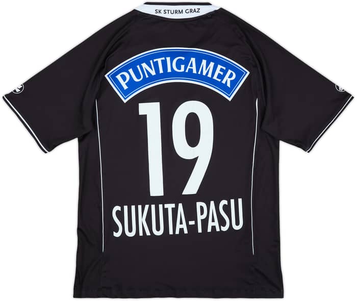 2012-13 Sturm Graz Home Shirt Sukutu-Pasu #19 - 7/10 - (S)