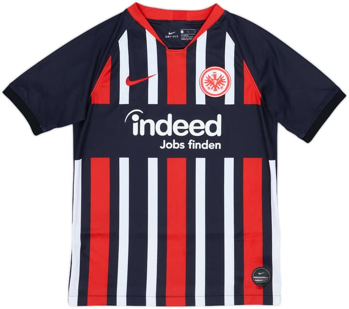 2019-20 Eintracht Frankfurt Home Shirt - 8/10 - (L.Boys)