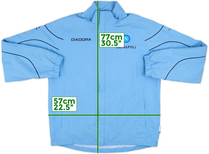 2008-09 Napoli Track Jacket - 6/10 - (S)