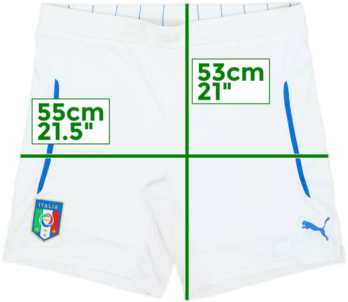 2012-13 Italy Home Shorts - 4/10 - (M)