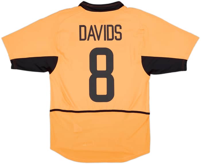 2002-04 Netherlands Home Shirt Davids #8 - 9/10 - (S)