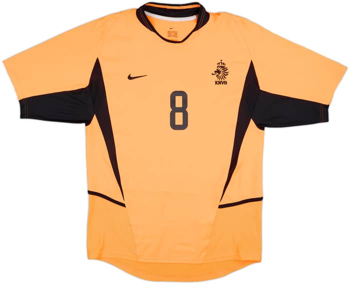 2002-04 Netherlands Home Shirt Davids #8 - 9/10 - (S)