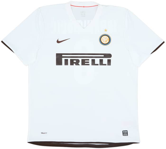 2008-09 Inter Milan Away Shirt Ibrahimovic #8 - 6/10 - (XL)