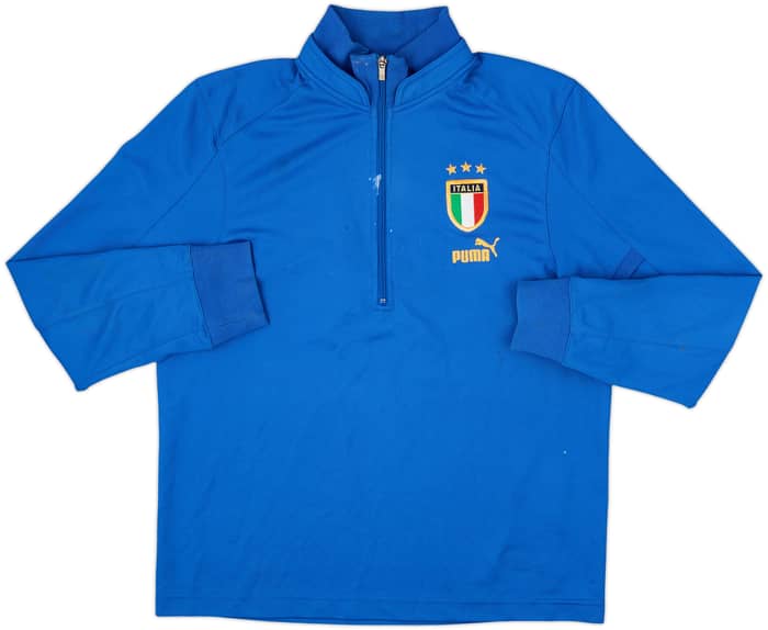 2004-06 Italy Puma 1/2 Zip Drill Top - 4/10 - (L)
