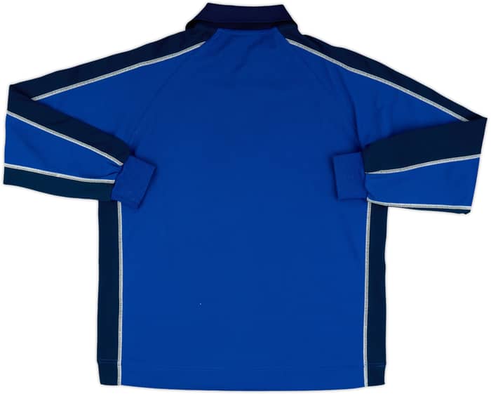 2000-01 Italy Kappa 1/4 Zip L/S Polo - 9/10 - (M)