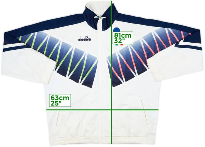 1994 Italy Diadora Track Jacket - 6/10 - (XL)