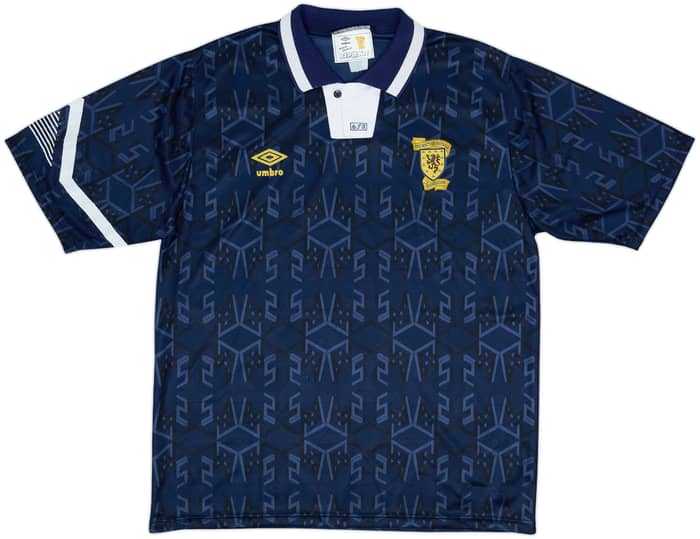 1991-94 Scotland Home Shirt - 8/10 - (L)