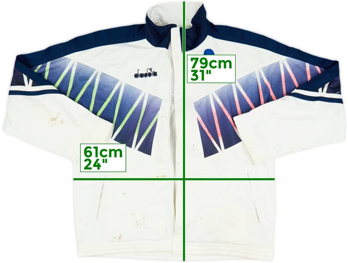 1994 Italy Diadora Track Jacket - 4/10 - (L)