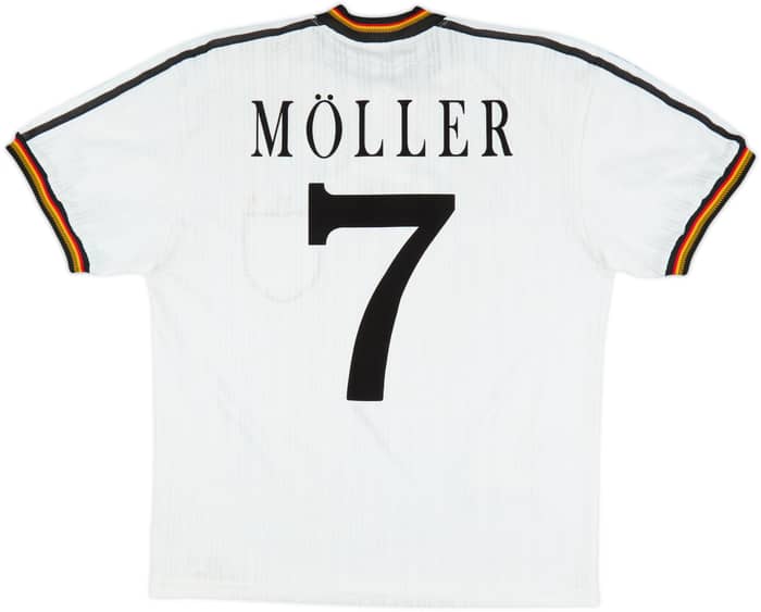 1996-98 Germany Home Shirt Moller #7 - 7/10 - (M)