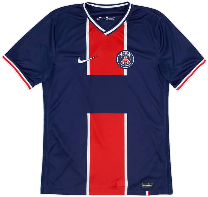 2020-21 Paris Saint-Germain Home Shirt Mbappe #7 - 8/10 - (S)