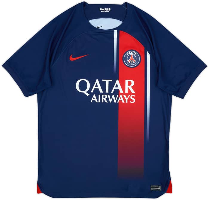 2023-24 Paris Saint-Germain Home Shirt - 9/10 - (M)
