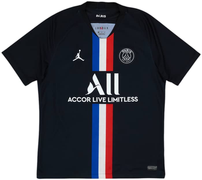 2019-20 Paris Saint-Germain Fourth Shirt Mbappe #7 - 6/10 - (L)