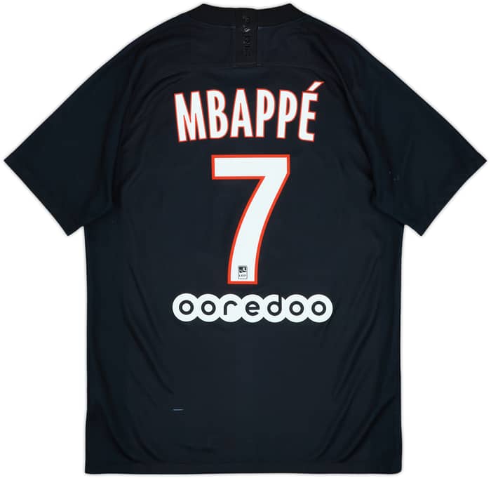 2019-20 Paris Saint-Germain Fourth Shirt Mbappe #7 - 6/10 - (M)
