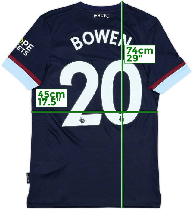 2021-22 West Ham Third Shirt Bowen #20 - 9/10 - (S)